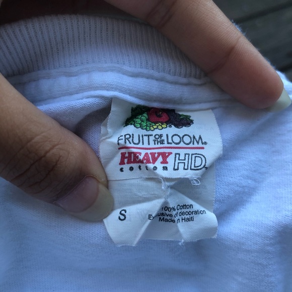 Donut Cat White Tee Shirt HANDMADE - Picture 4 of 4